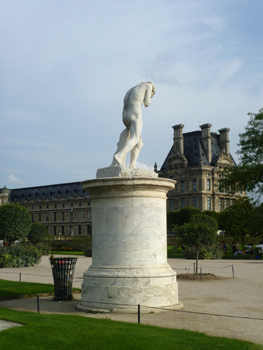 Les Croqueuses du Louvre<br/>en balade<br/>dans le jardin des Tuileries